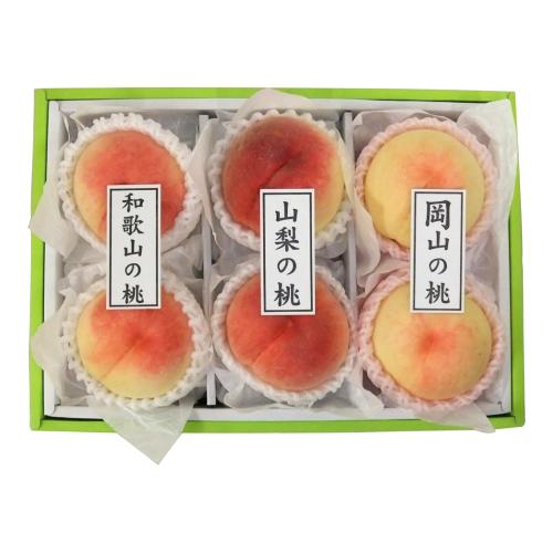 三産地　桃食べ比べ