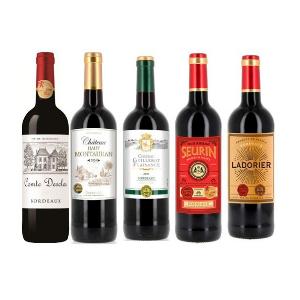 ALL金賞受賞 フランス・ボルドー名門赤ワイン5本セット | 商品詳細