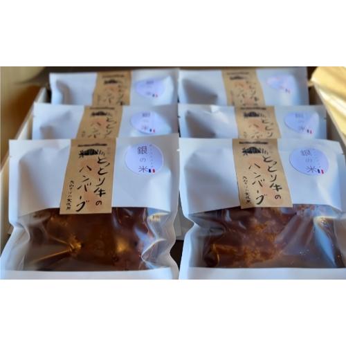 <銀の米>とっとり牛のハンバーグデミグラス6個入り