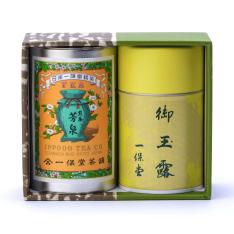 玉露「滴露」・煎茶「芳泉」小缶詰合せ