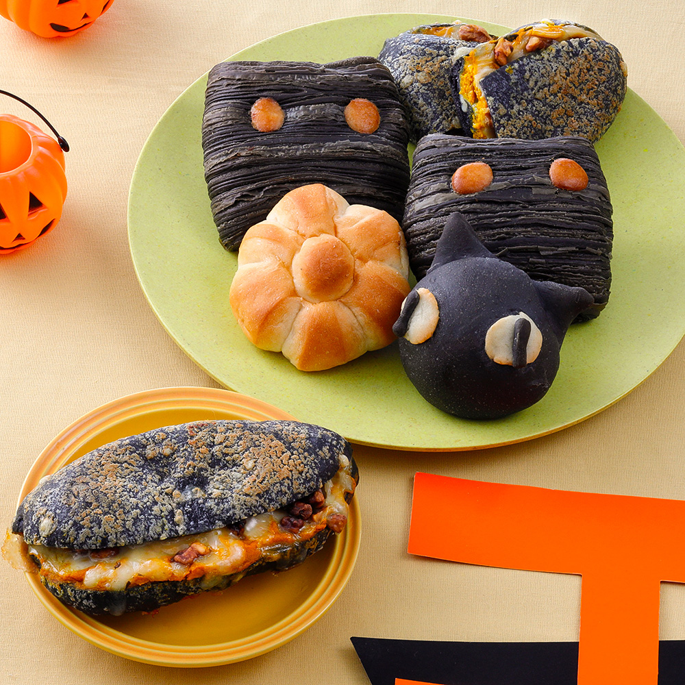 ハロウィンパンアソート6個セット