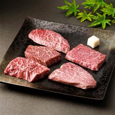 赤城和牛 赤身食べ比べミニステーキ