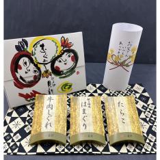 【父の日】銀座貝新佃煮3品詰合せ