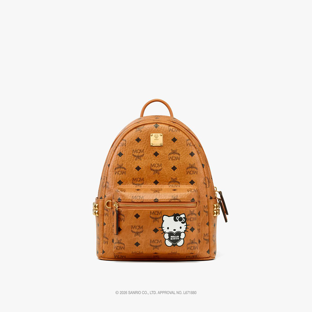 ＜MCM×HELLO KITTY Stark＞サイドスタッズ バックパック