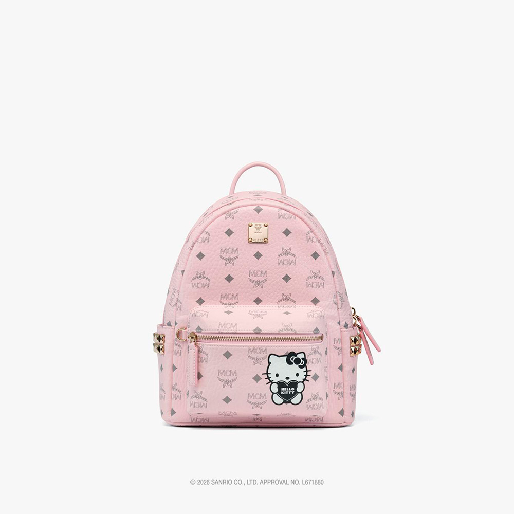 ＜MCM×HELLO KITTY Stark＞サイドスタッズ バックパック