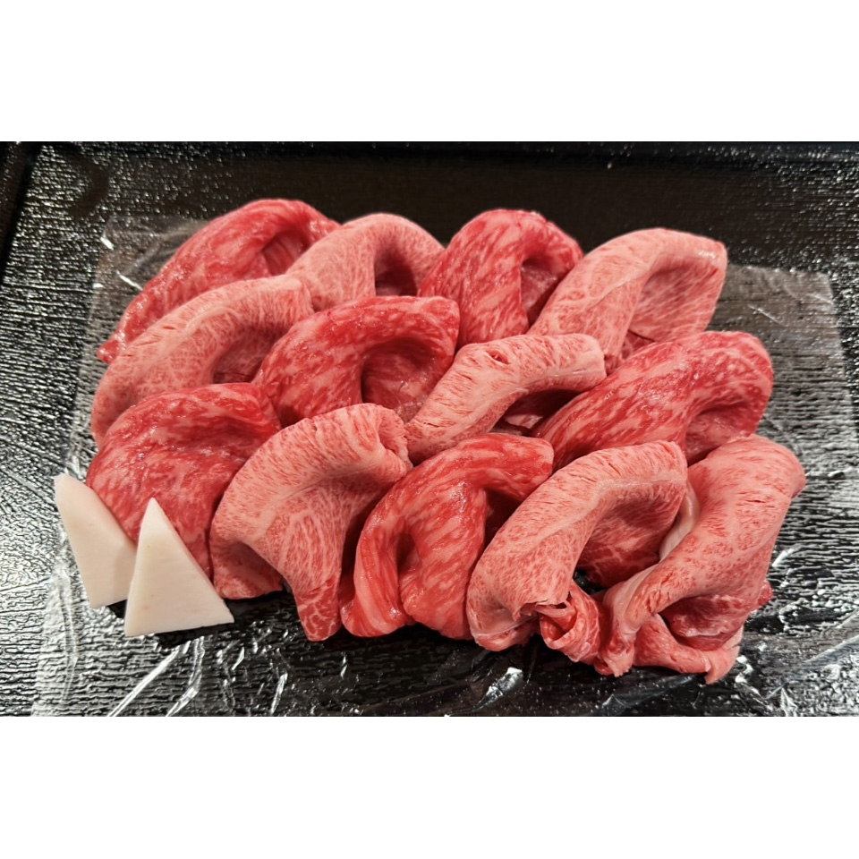 国内産黒毛和牛 すき焼き用切り落とし（肩・もも）600g