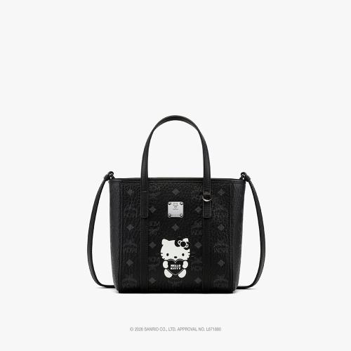 ＜MCM×HELLO KITTY Toni＞トップジップ ショッパーバッグ