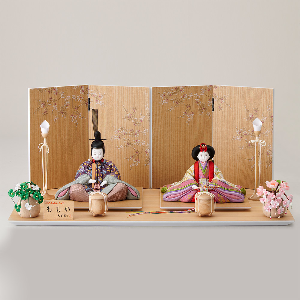 木目込み親王飾り一式