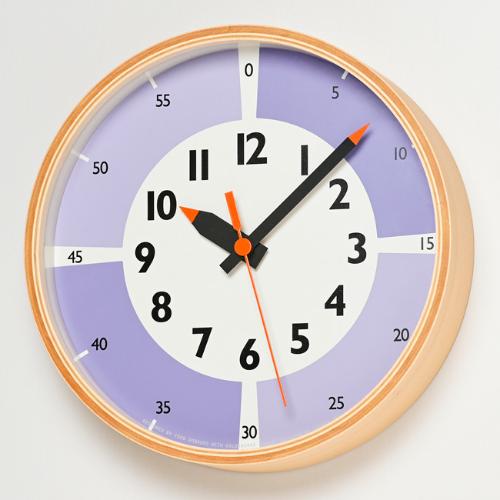 fun pun clock with color