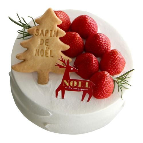 【店頭受取/大阪店】ジェノワーズ オ フレーズ (15cm)【12月24日(水)→25日(木)】