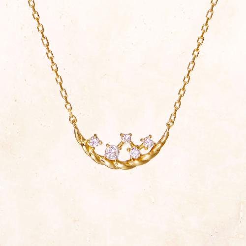 K10 クロワッサンネックレス
