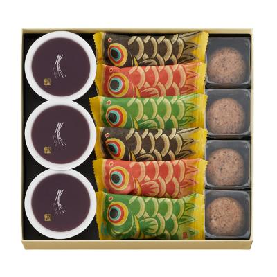 本生羊羹（3個）・こいのぼり（6個）・たねや京饅頭（4個） 詰合せ