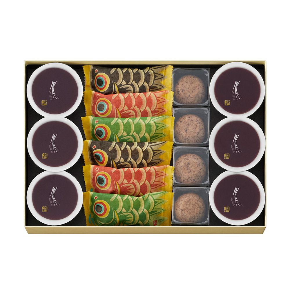 本生羊羹（6個）・こいのぼり（6個）・たねや京饅頭（4個） 詰合せ