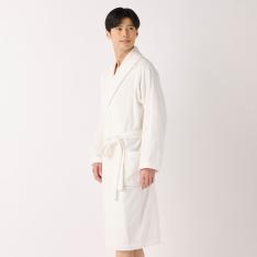 軽量糸バスローブ（ユニセックス） S→L