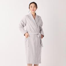 軽量糸バスローブ（ユニセックス） M→L