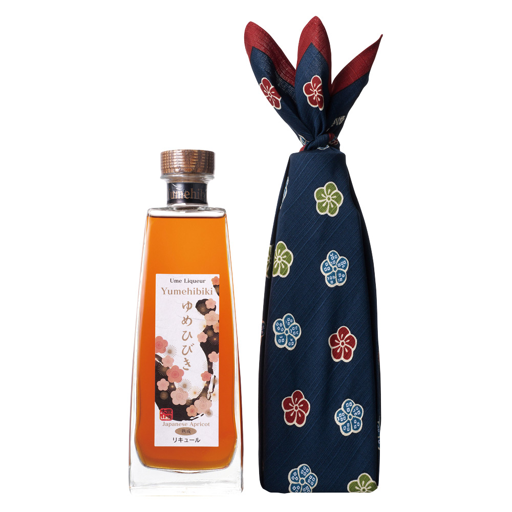 【母の日】樽仕込高級梅酒ゆめひびき風呂敷包み