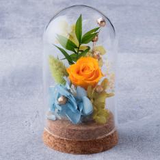 プリザーブド供花「風山吹」