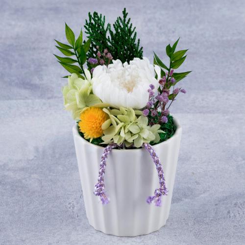 プリザーブド供花「ひとつ菊」