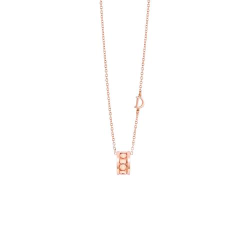 <ベル エポック・リール>  ピンクゴールド ネックレス