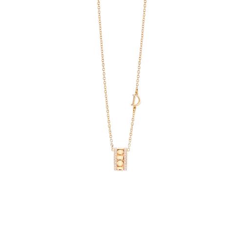 <ベル エポック・リール>  イエローゴールド ダイヤモンド ネックレス