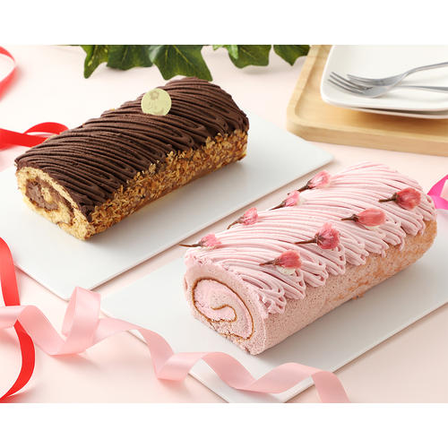 さくら満開ﾓﾝﾌﾞﾗﾝﾛｰﾙ 生しょこらﾓﾝﾌﾞﾗﾝｾｯﾄ 商品詳細 高島屋オンラインストア