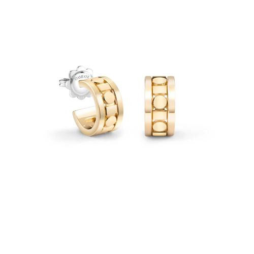 <ベル エポック・リール>  イエローゴールド／ホワイトゴールド ピアス