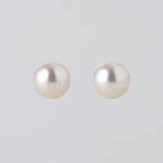 画像アコヤ真珠ピアス(8mm・Pt900)
