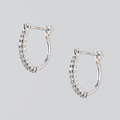 【美品】高島屋購入　ダイヤピアス　pt900 高島屋 プラチナ合計0.5ctダイヤピアス | TBSショッピング