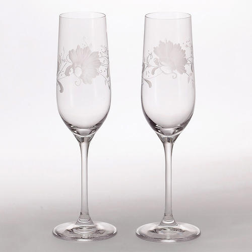 ジュリア ペア シャンパングラス