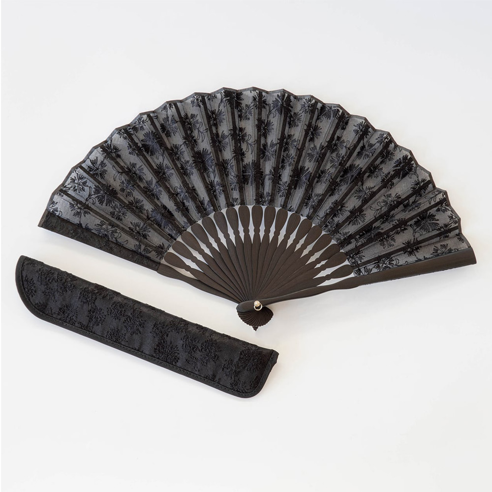 扇子セット 染め透扇子（撫子）