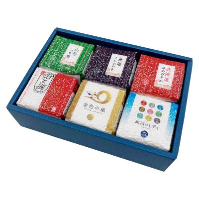 銘柄米食べ比べ6種セット「ライスキューブ」