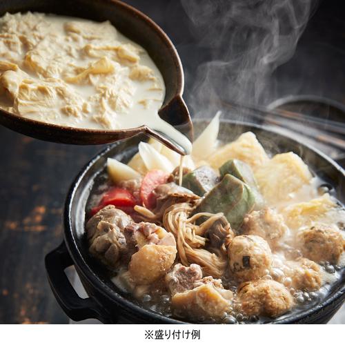 比内地鶏の京湯葉鍋