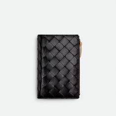 ミディアム イントレチャート 二つ折りファスナーウォレット