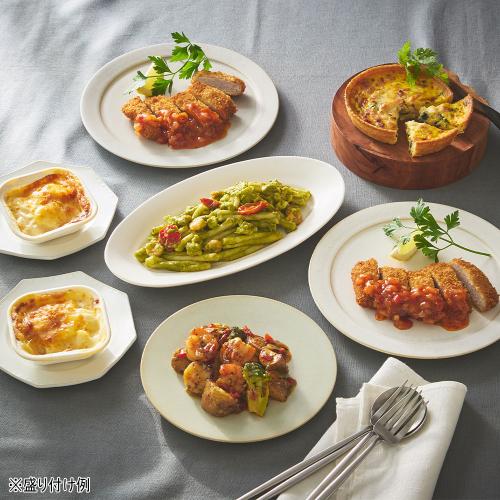 ミラノ風ポークカツレツ＆4種デリセット