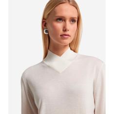 カシミヤ ハイネック ルペットセーター