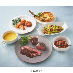 プライムビーフのグリル＆5種デリセット