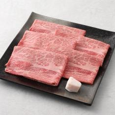 三重県産黒毛和牛A5等級「松阪牛」肩ロースすき焼き用 350g