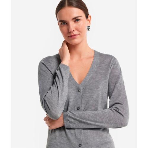 ウルトラファインカシミヤ Vネック カーディガン