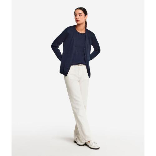 ウルトラファインカシミヤ Vネック カーディガン