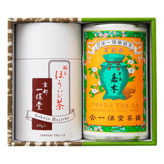 煎茶 嘉木(かぼく)・極上ほうじ茶詰合せ