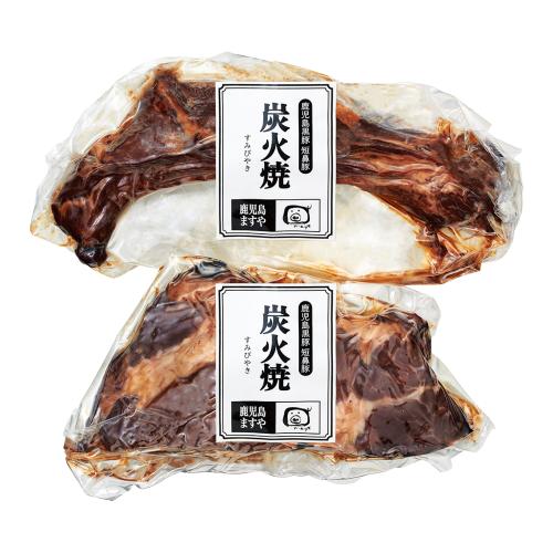 〈鹿児島ますや〉短鼻豚スペアリブ炭火焼き