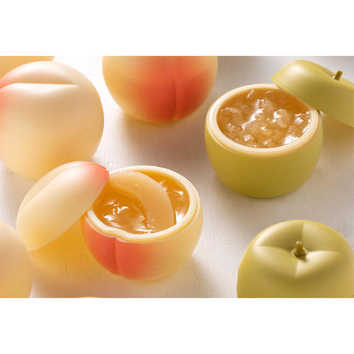 二十世紀梨と白桃のゼリー詰合せ9個入