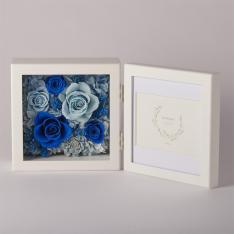 ＜APLUS（アプラス）＞フォトフレーム　モードブルー