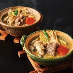 〈磨匠ながやま〉能登牛と牡蠣の牛骨味噌個鍋