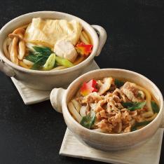 〈京都・薬師庵〉京風しっぽく個鍋うどん