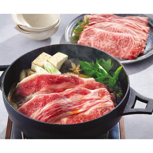 〈竹紫亭〉鹿児島黒牛すき焼用