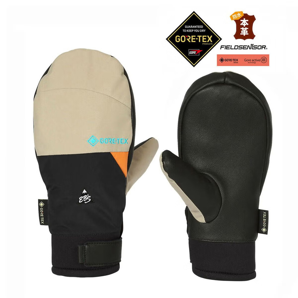 ＜eb’s（エビス）＞LIGHT MITT ライトミット GORE-TEX ゴアテックス スキーグローブ 2025-2026