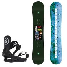 ＜K2（ケーツー）＞WORLD PEACE ワールドピース ＋ RIDE C-2 スノーボード板 ビンディングセット＜ファントムグライド＋プレチューン施工済み＞
