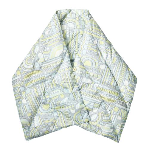 〈ダックアップ〉かくれんぼ　ショール（グレー）