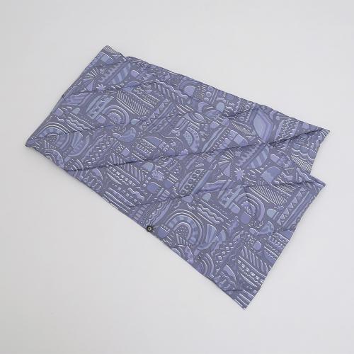 〈ダックアップ〉かくれんぼ　ショール（ネイビー）